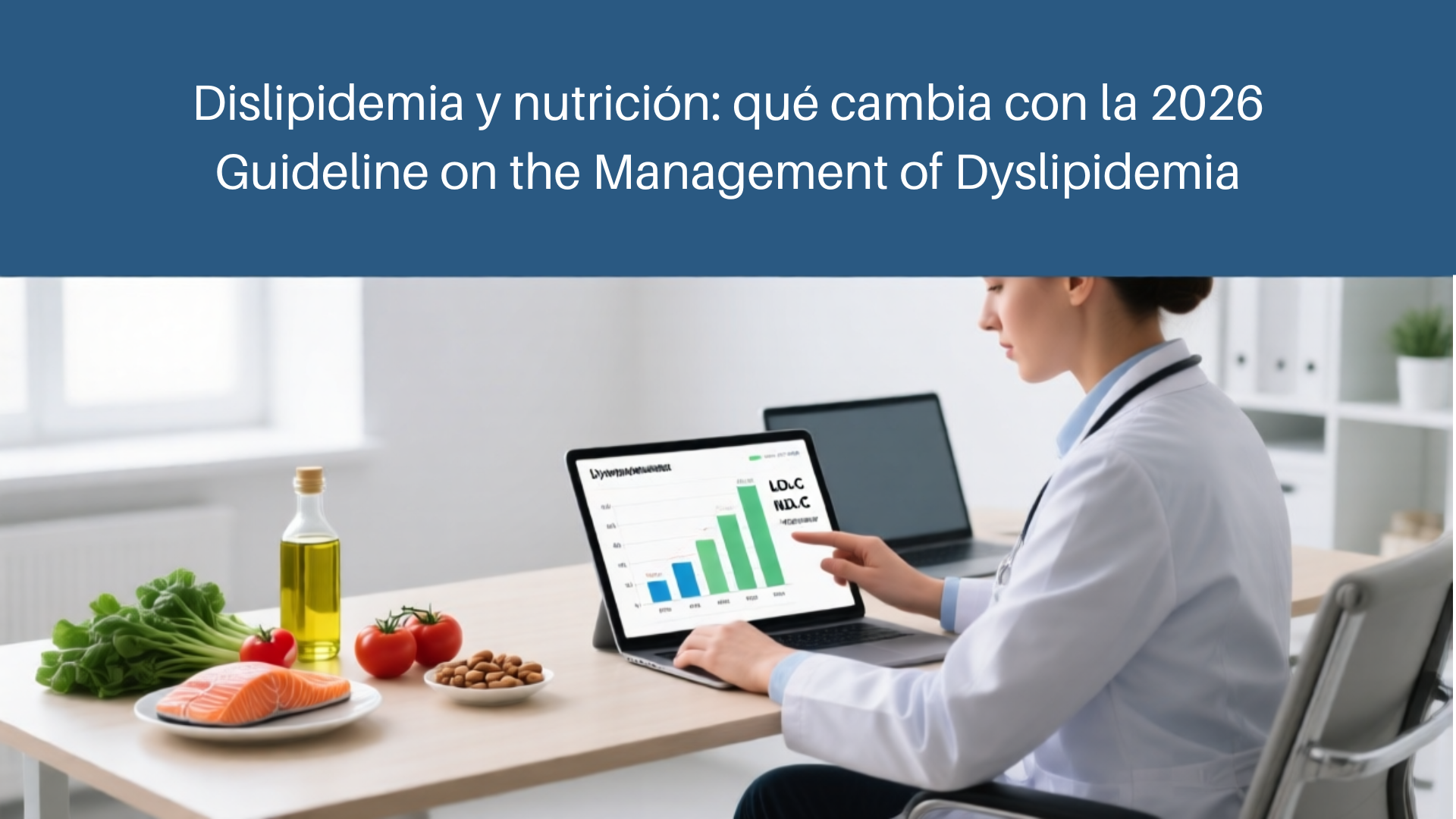 Dislipidemia y nutrición: qué cambia con la 2026 Guideline on the Management of Dyslipidemia