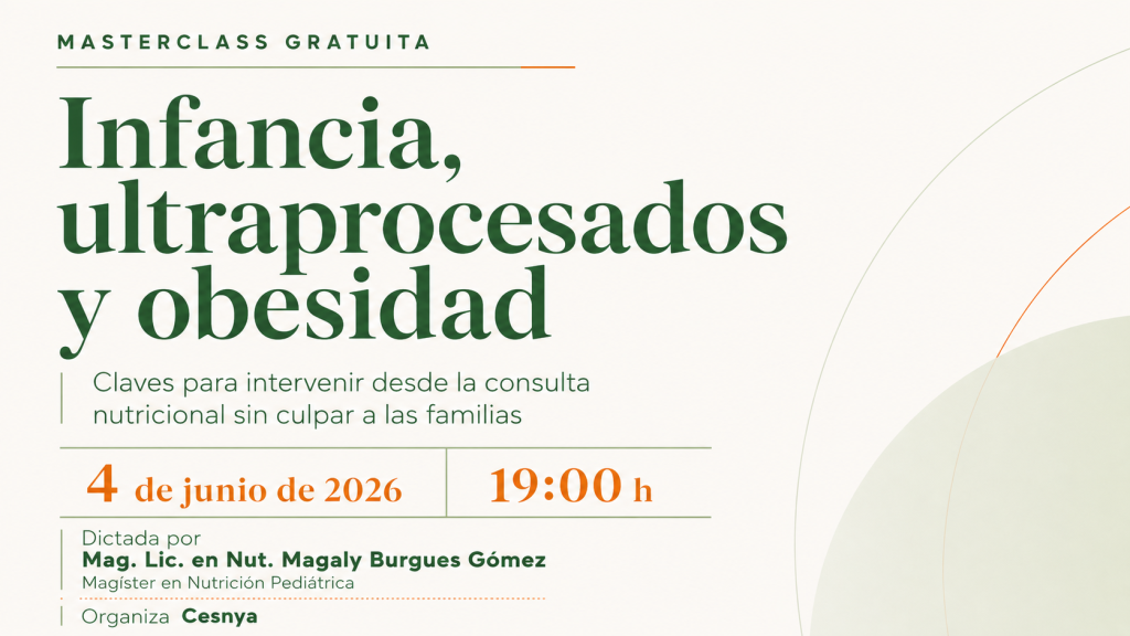 Masterclass sobre nutrición infantil y obesidad